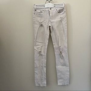 Hudson white jeans